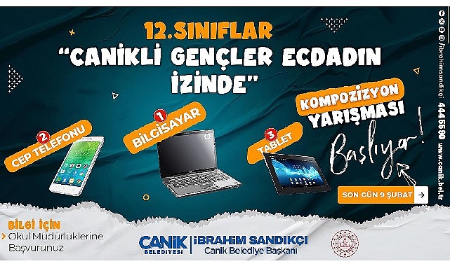 Canik’ten Cumhuriyetin 100 Yılına Özel Yarışma – KÜLTÜR & SANAT