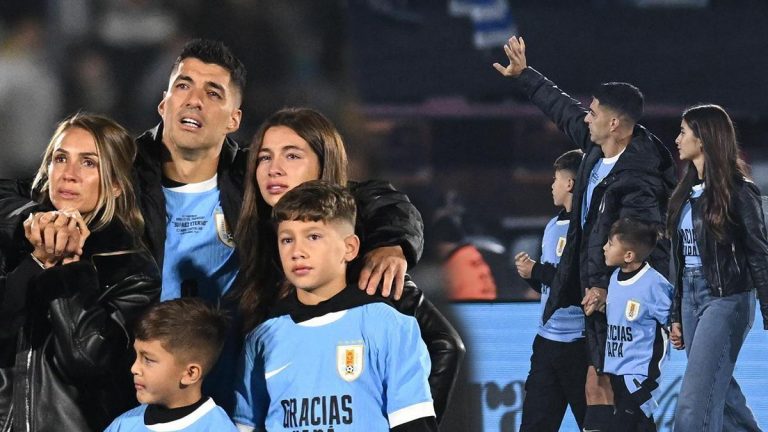 Luis Suarez, Uruguay milli takımıyla son maçını oynadı