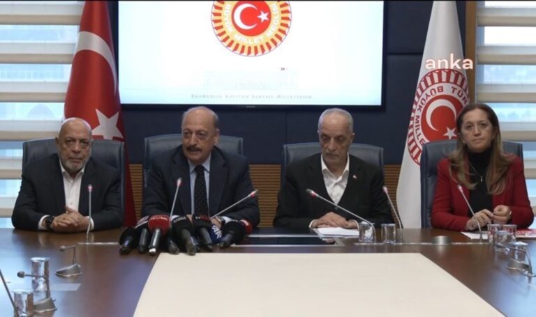 3 confederazioni hanno completato il tour ‘giustizia fiscale’: ‘Le organizzazioni internazionali annunciano l’aumento del salario minimo, si sta facendo un’operazione di percezione’ – Last Minute Turchia, Economia->Working Life News