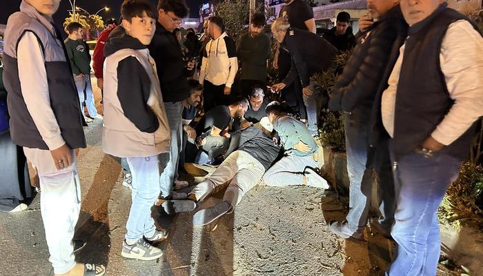 Bisiklet Bodrum’da yoldan geçmek isteyen adama vurdu: 2 yaralı