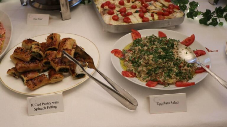 Türkiye'nin UNESCO'sunun kalıcı temsilinde, Türk mutfağının klasik lezzetleri tanıtıldı