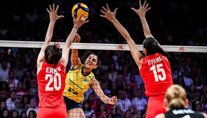 Ulusal bir kadın voleybol takımı, ilk yenilgisini Uluslar Ligi'nde aldı