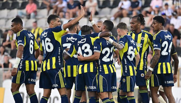 Fenerbahçe, Portekiz sahasının ilk dost maçını bir zaferle tamamladı!