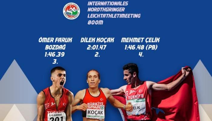 Ulusal sporcular Almanya'da yarışan 2 madalya kazandı