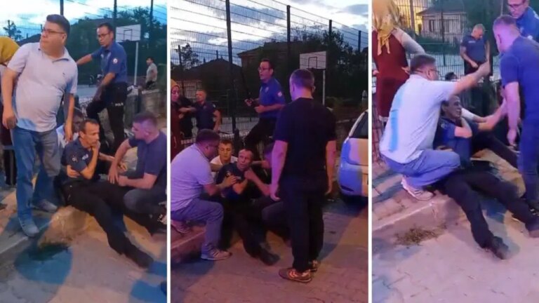 Mücadeleyi ayırmak isteyen polis tarafından yaralandı – son dakika Türkiye Haberleri