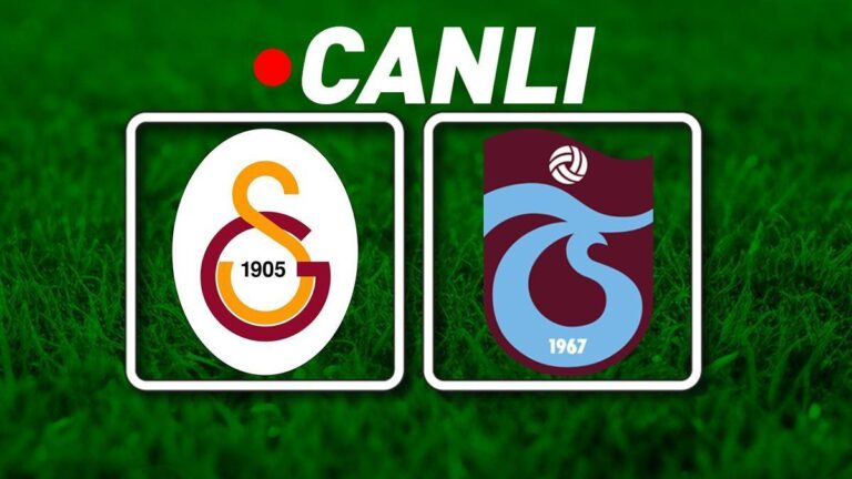 Galatasaray – Trabzonspor maçı öncesi son gelişmeler! İşte olası 11…