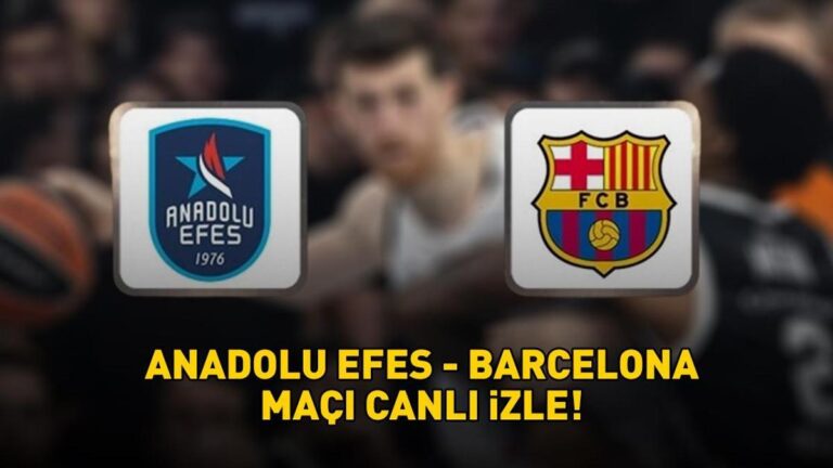 ANADOLU EFES – BARSELONA MAÇINI ŞİFRESİZ CANLI İZLE | EuroLeague S Sport Anadolu Efes – Barcelona maçının canlı yayın bilgileri