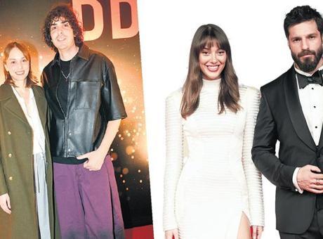 Beyaz Şıklık Kırmızı Halıda Parlıyor